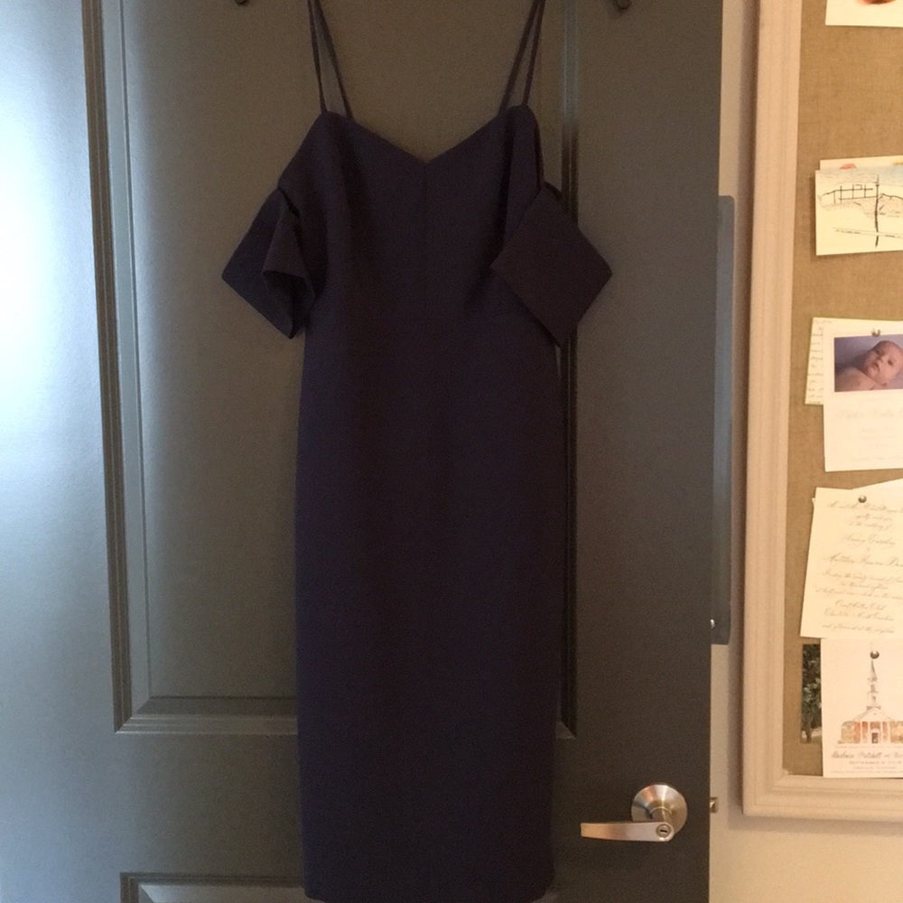 Navy dress by Likely